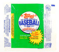 1981 Topps Baseball Wax Wrapper ~ Card Locker Variations