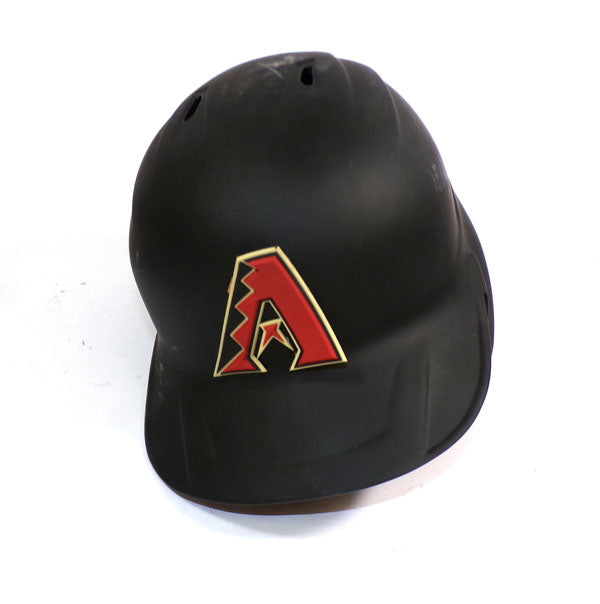 2020 Arizona Diamondbacks Game-Used RH Black Batting Helmet Size 7