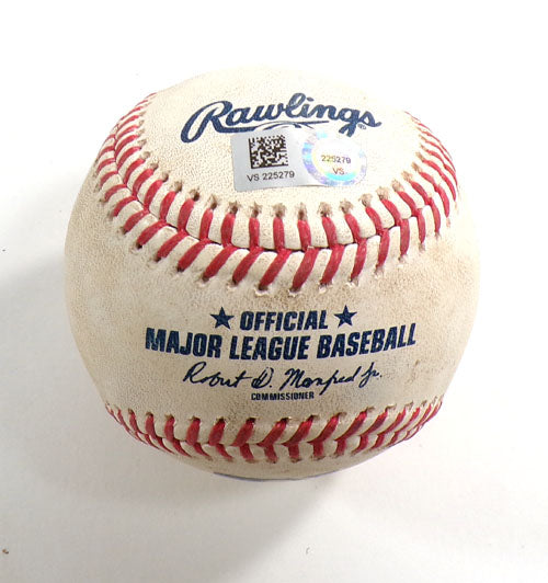2023 NY Mets @ Nationals Game Used Baseball Jeimer Candelario Double