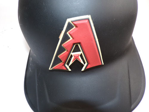 2020 Arizona Diamondbacks Game-Used RH Black Batting Helmet Size 7 Pic2