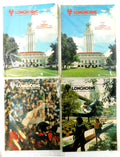 Lot of (4) Assorted 1988 Texas College Football Programs