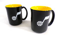 Lot of (2) Utah Jazz 15 oz Ceramic Coffee Mugs Cups New