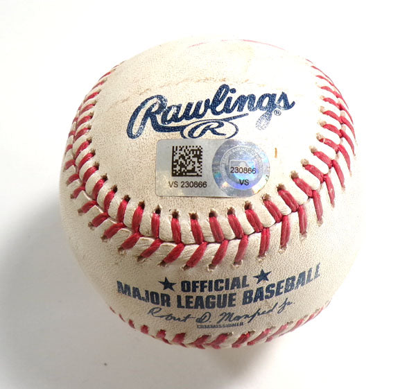 8-18-23 Phillies @ Nationals Game-Used Ball D. Smith/Michael Lorenzen COA
