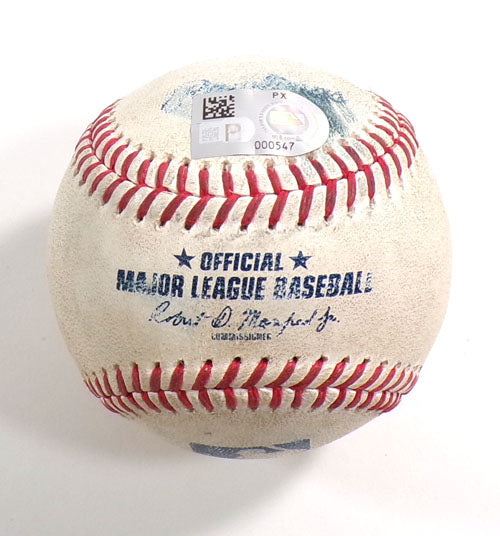 9-17-24 D-Backs @ Rockies Game Used Baseball Jordan Beck/Jordan Montgomery COA