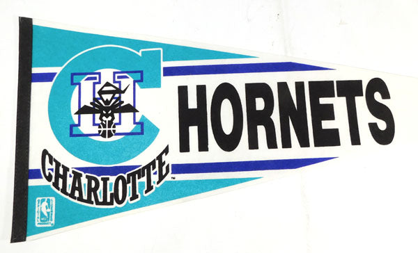 Charlotte Hornets NBA Basketball Full Size Felt Pennant 30" x 12" Pic2