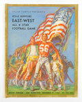 1966 East-West Shrine College Football All-Star Game Program 12/31/66