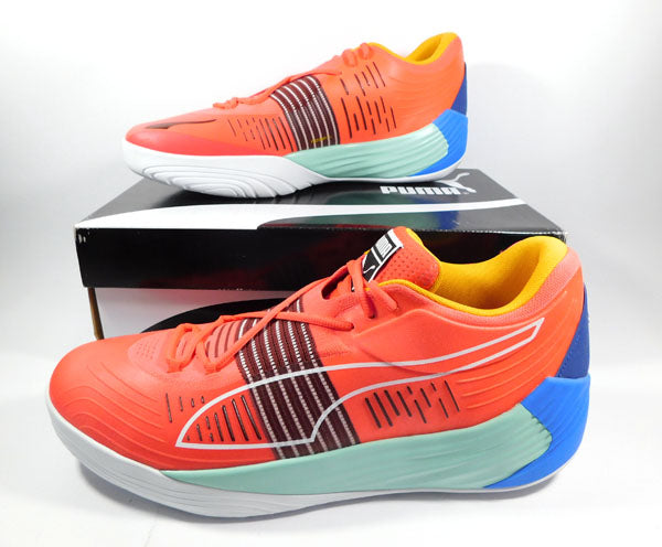 Nov. 13, 2021 PUMA Fusion Nitro Marvin Bagley Basketball Shoes Size 17 Sunblaze Pic2