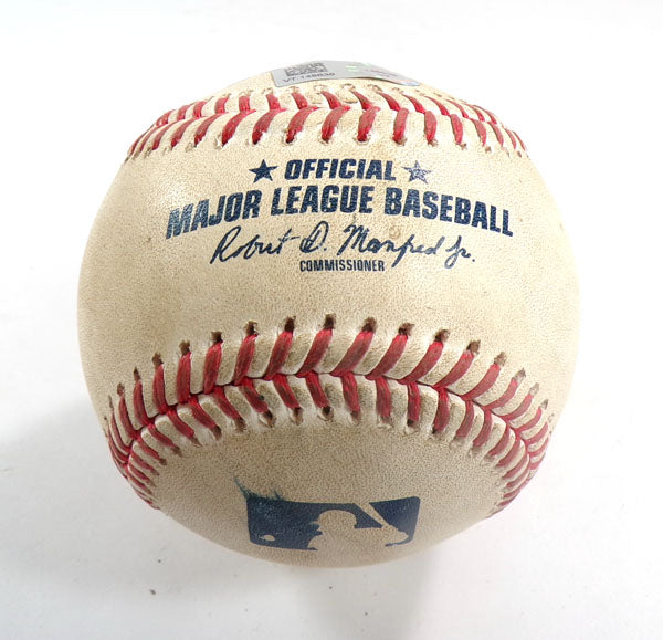 5/14/2023 NY Mets @ Nationals Game-Used Baseball Peter Alonso/Jake Irvin COA Pic2