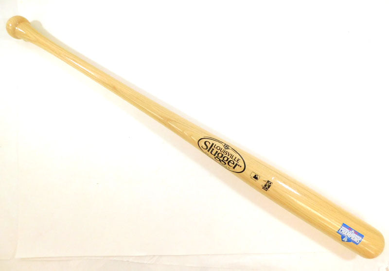 2020 Dodgers World Series Champions Louisville Slugger Blonde Unsigned Bat 34" Pic2