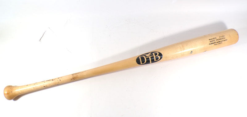 2022 Nate Mondou Oakland Athletics Game-Used DTB 33.5" Bat
