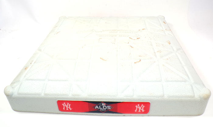 Game-Used 2019 ALDS Game 2- Twins @ NY Yankees 10-05-19 3rd Base 2nd Inning COA