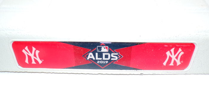 Game-Used 2019 ALDS Game 2- Twins @ NY Yankees 10-05-19 3rd Base 2nd Inning COA Pic2