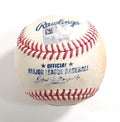 9-16-24 D-Backs @ Rockies Game Used Baseball Eugenio Suarez/Luis Peralta COA