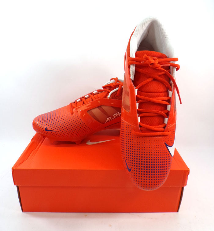 Alpha Menace Pro 4 SMU Promo Clemson Tigers Cleats Men's Size 14 #HF3438 800
