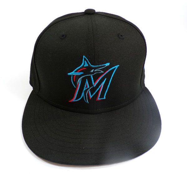 2021 Elieser Hernandez #57 Marlins Game-Used on April 1, 59FIFTY Ball Cap COA