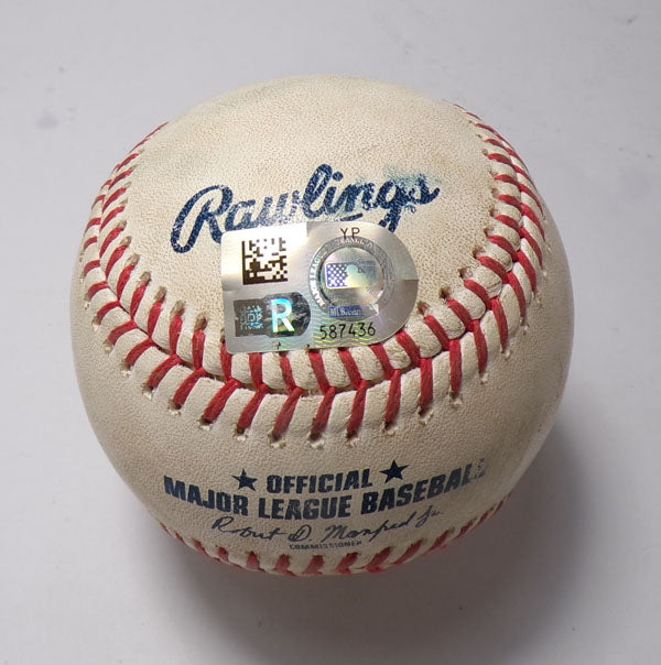 Red Sox @ Nationals 8-17-23 Game-Used Baseball Riley Adams/Josh Winckowski COA