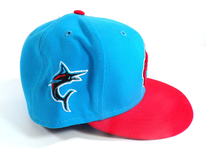 2022 Tanner Scott #66 Marlins Game-Used June 25th City Connect Cap COA Pic2