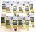 Lot of (10) Assorted 1972 Atlanta Braves Scorebooks Programs Hank Aaron on Cover