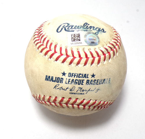 Pirates @ Nationals Game 1  Used Baseball 4-29-23 CJ Abrams/Rich Hill COA