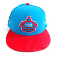 2022 Jesus Aguilar #99 Marlins Game-Used June 25th City Connect Cap COA
