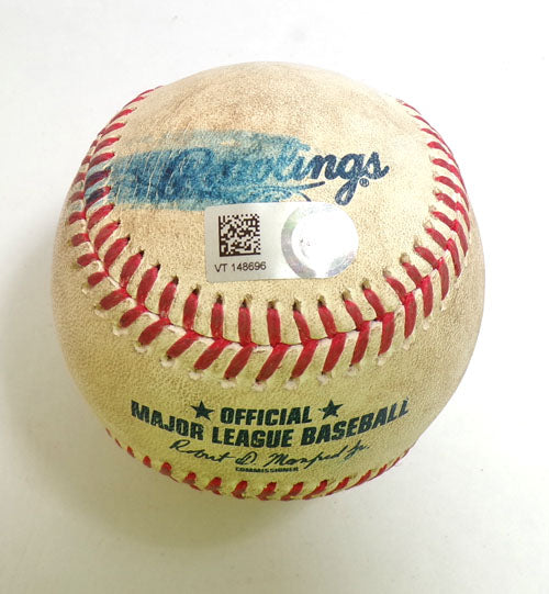 Detroit Tigers @ Nationals Game-Used Baseball 5-19-23 Z. McKinstry/J. Irvin COA