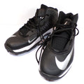 2013-14 Nike Zoom Code Elite 3/4 Shark Molded Football Cleats Size 14 Black/White (101)