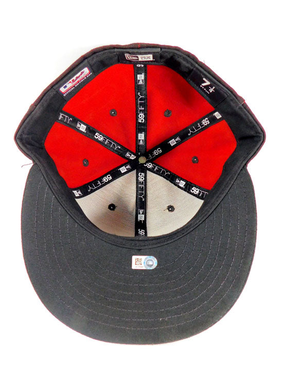 2018 David Peralta #6 Arizona Diamondbacks Team Issued Cap Size 7 1/4 COA Pic2