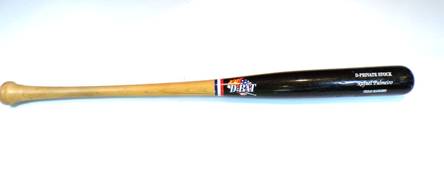 1998-00 Rafael Palmeiro Texas Rangers Game-Used D-Bat 34" Bat