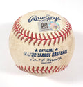 2021 Brewer @ Pirates Game-Used Baseball Ke'Bryan Hayes/Eric Lauer COA