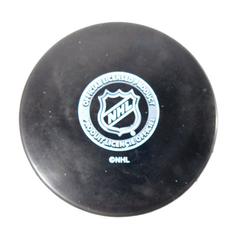 Anton Volchenkov Signed Ottawa Senators Official NHL Hockey Puck Auto Pic2