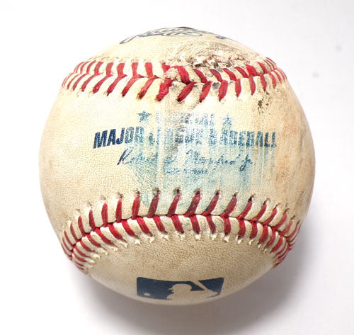 Orioles @ Nationals Game-Used Baseball 4-19-23 Ryan Mountcastle/Hobie Harris COA Pic2