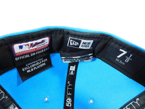 2022 Miami Marlins Steven Okertd  #48 Game Issued 59FIFTY New Era Ball Cap Pic2