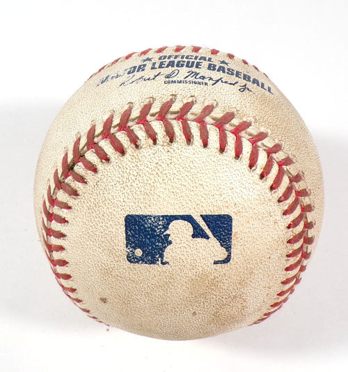 2021 Brewer @ Pirates Game-Used Baseball Ke'Bryan Hayes/Eric Lauer COA Pic2