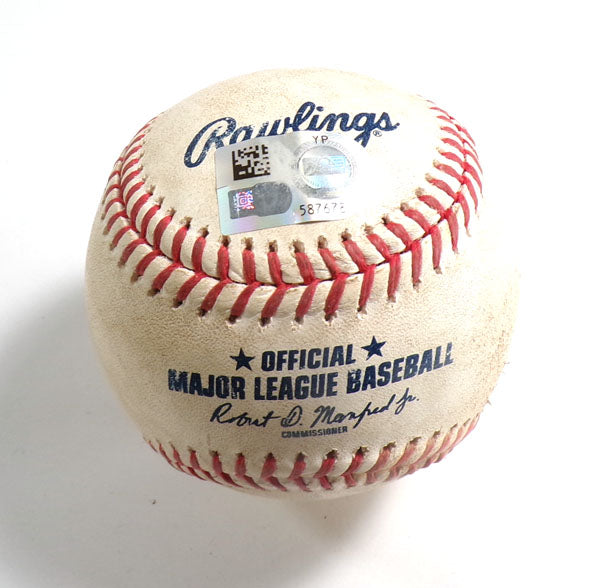 7-23-23 Giants @ Nationals Game-Used Ball LaMonte Wade/Amos Willingham COA