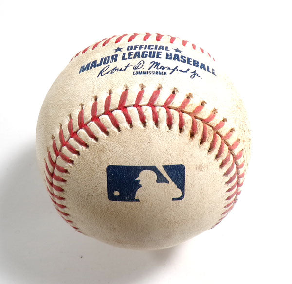 7-23-23 Giants @ Nationals Game-Used Ball LaMonte Wade/Amos Willingham COA Pic2