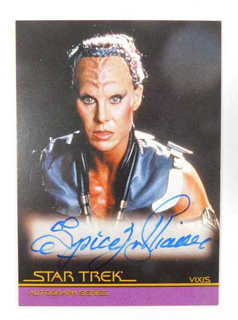2007 Skybox Spice Williams Star Trek The Final Frontier Auto Card