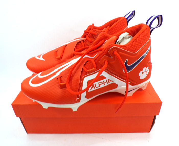 Alpha Menace Pro 3 SMU Promo Clemson Tigers Cleats Mens Size 11.5 #DH3355 800 Pic2