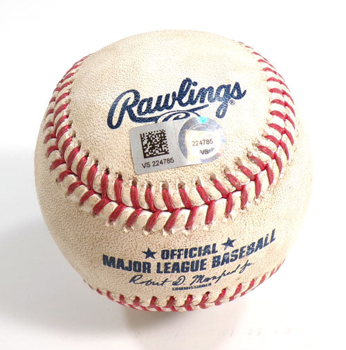Pittsburgh Pirates @ Nationals Game 2-Used Ball 4-29-23 Jason Delay/Chad Kuhl