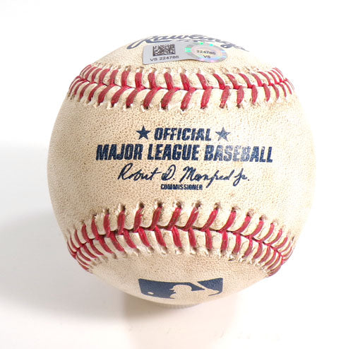 Pittsburgh Pirates @ Nationals Game 2-Used Ball 4-29-23 Jason Delay/Chad Kuhl Pic2