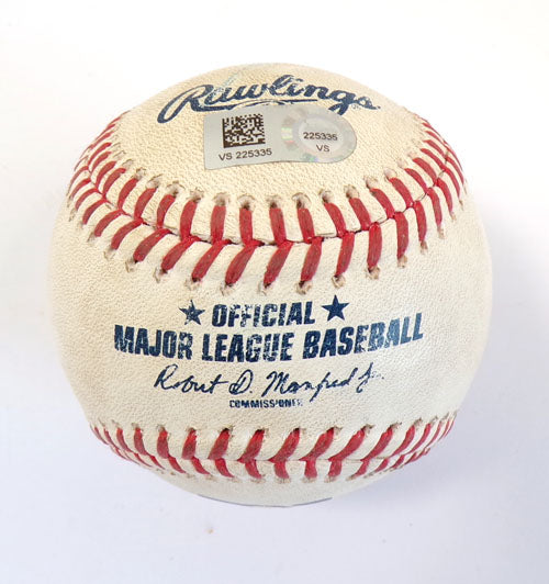 2023 Rockies @ Nationals Game-Used Baseball Corey Dickerson Single 744 Pic2