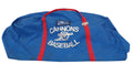 Huge Used Blue Canvas Baseball Equipment Bag with Cannons Baseball Logo