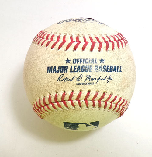 D-Backs @ Nationals Game-Used Baseball 6-22-23 Alek Thomas/Jordan Weems COA Pic2