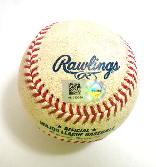NY Mets @ Nationals Game-Used Baseball 5-15-23 Dominic Smith/Tommy Hunter COA