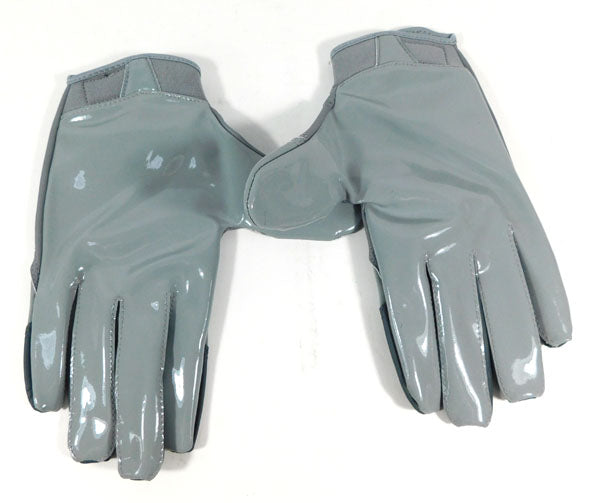 New Under Armour Receiver & Running Back Gray Football UA Blitz Gloves Size XXXL Pic2