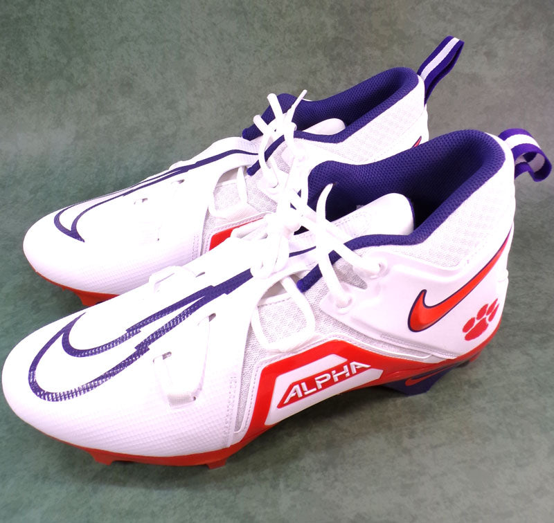 Alpha Menace Pro 3 SMU Promo Clemson Tigers Cleats Mens Size 12.5 #DH3355 112 Pic2