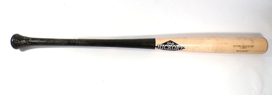 2021 Skye Bolt Oakland Athletics Game-Used Old Series 34" Bat