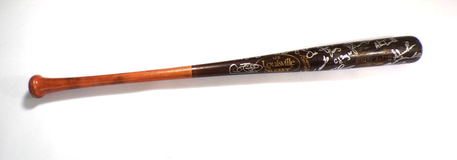 1996 Kimera Bartee Tigers Rookie Year GU Bat w/30-Detroit Tigers Signatures