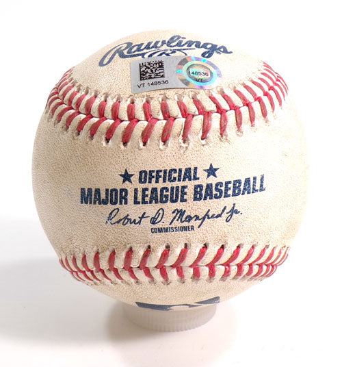 Pirates @ Nationals Game 1-Used Ball 4-29-23 Rodolfo Castro (Doubles) Corbin COA Pic2