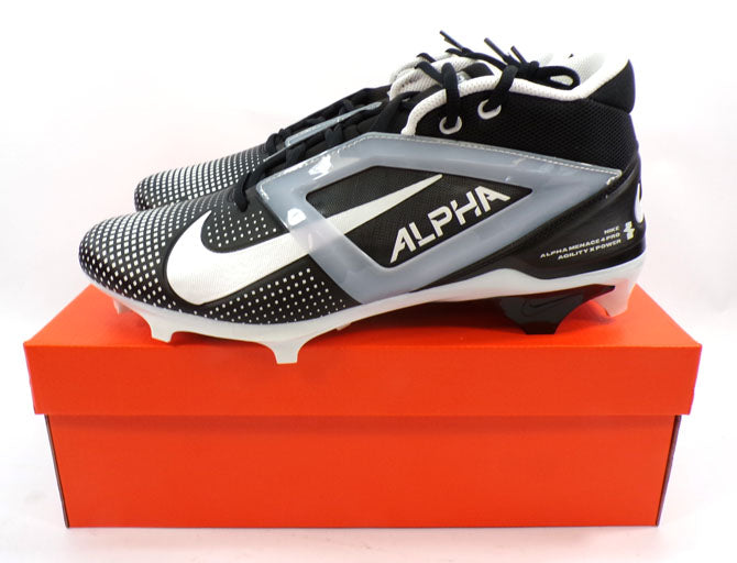 2024 Nike Alpha Menace 4 Pro Team Bank Promo TCU Men's Size 13.5 #FZ7702 005 Pic2