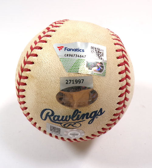 Chicago White Sox @ NY Yankees Game-Used Baseball 4-13-2019 MLB COA # JB729185 Pic2